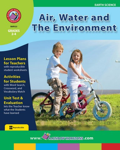 Rainbow Horizons JSLA23 Air, Water & the Environment - Grade 2 to | Rose Chloe