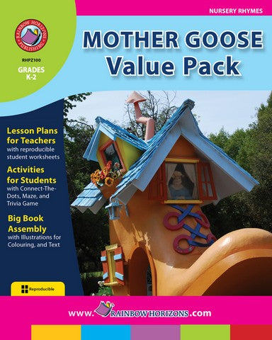 Rainbow Horizons Z100 Mother Goose Value Pack - Grade K to 2 | Rose Chloe