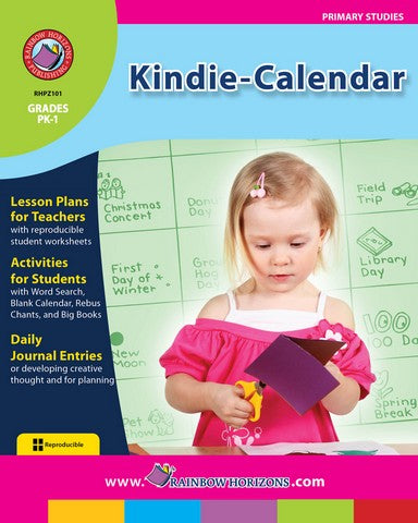 Rainbow Horizons Z101 Kindie - Calendar - Grade PK to 1 | Rose Chloe