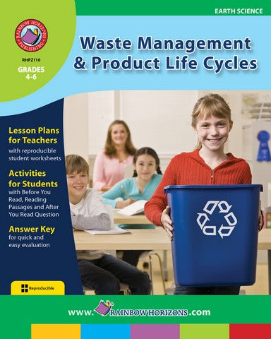 Rainbow Horizons Z110 Waste Management & Product Life Cycles - Grade 4 | Rose Chloe