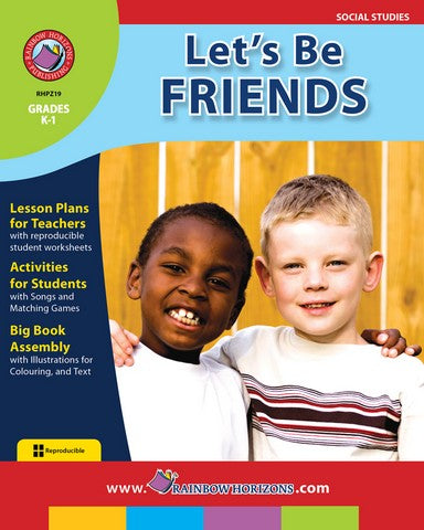 Rainbow Horizons Z19 Lets Be Friends - Grade K to 1 | Rose Chloe