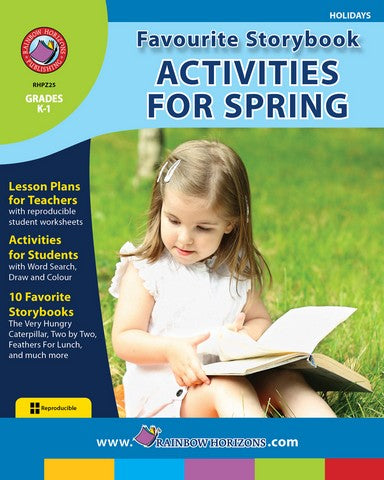 Rainbow Horizons Z25 Favourite Storybook Activities for Spring - Grade | Rose Chloe