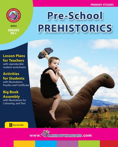 Rainbow Horizons Z4 Pre - School Prehistorics - Grade PK to 1 | Rose Chloe