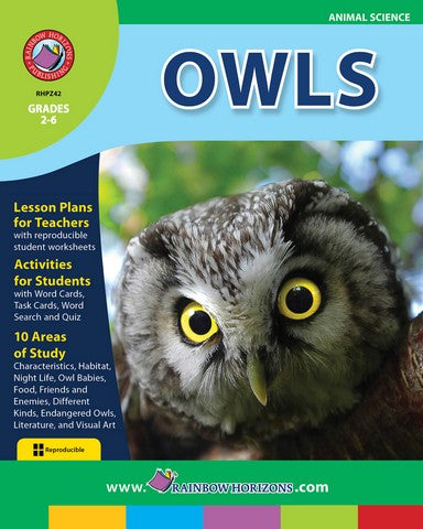 Rainbow Horizons Z42 Owls - Grade 2 to 6 | Rose Chloe