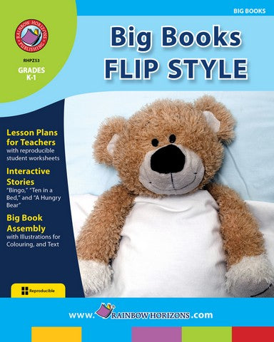 Rainbow Horizons Z53 Big Books Flip Style - Grade K to 1 | Rose Chloe