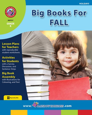 Rainbow Horizons Z57 Big Books for Fall - Grade K | Rose Chloe