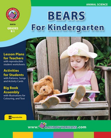 Rainbow Horizons Z6 Bears for Kindergarten - Grade K to 1 | Rose Chloe