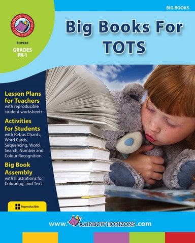 Rainbow Horizons Z60 Big Books for Tots - Grade PK to 1 | Rose Chloe