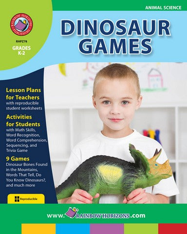 Rainbow Horizons Z78 Dinosaur Games - Grade K to2 | Rose Chloe