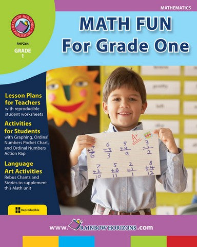 Rainbow Horizons Z84 Math Fun for - Grade One - Grade 1 | Rose Chloe