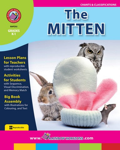 Rainbow Horizons Z92 The Mitten - Novel Study - Grade K to 1 | Rose Chloe