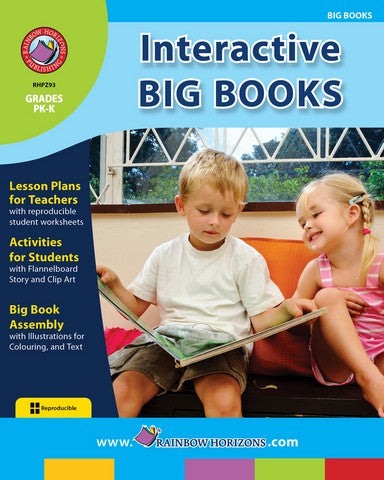 Rainbow Horizons Z93 Interactive Big Books - Grade PK to K | Rose Chloe