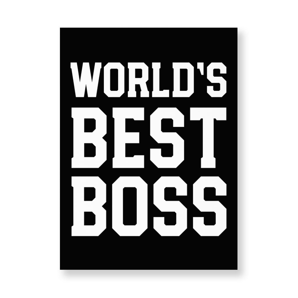 Boss Wall Picture - Gift Stretched Canvas - Cool Wall Art