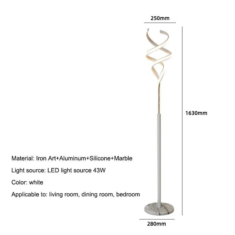 Contemporary Minimalist LED Strip Floor Lamp - Perfect for Modern Living Spaces