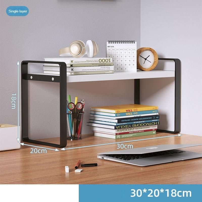 Modern Wood and Iron Desktop Organizer