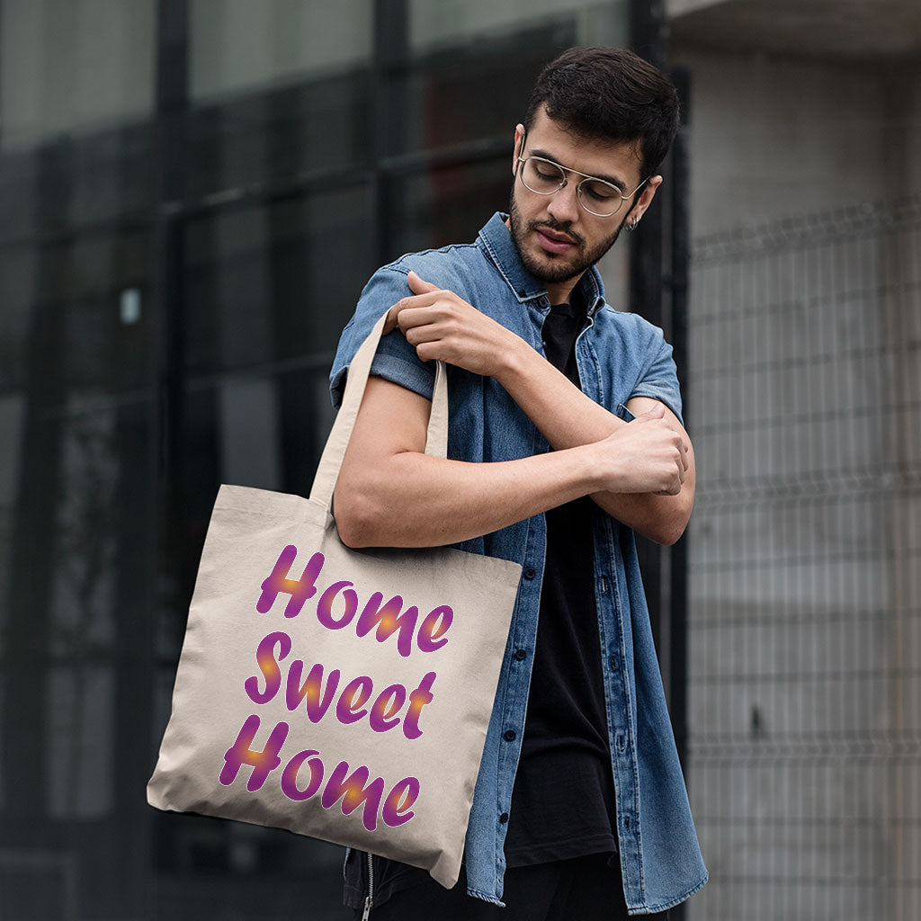 Home Sweet Home Small Tote Bag - Best Design Shopping Bag - Printed Tote Bag