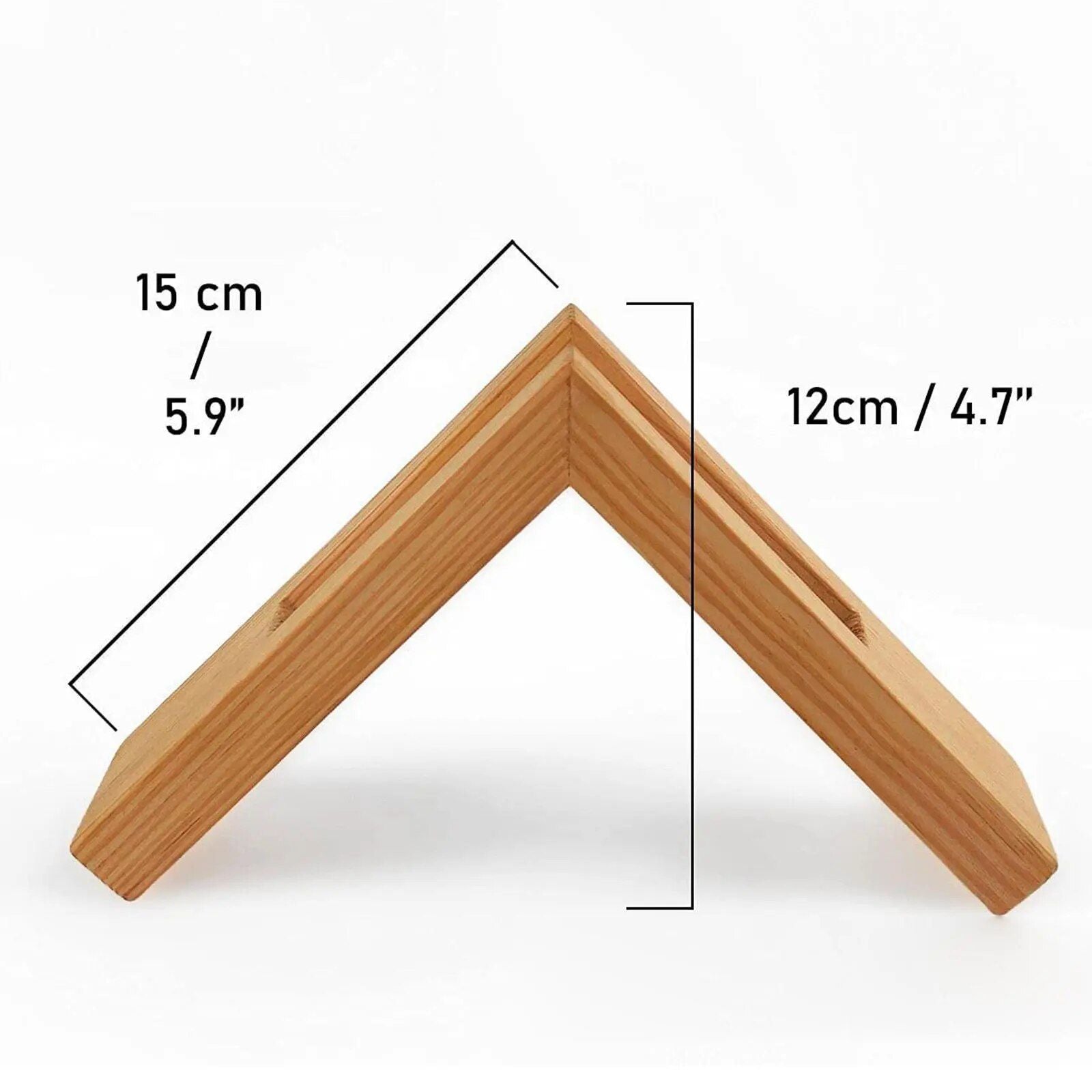 Elegant Wooden Napkin Holder - Decorative Tabletop Napkin Stand for Home & Picnic