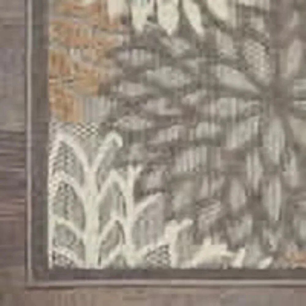 Aloha Indoor/Outdoor Natural 5'3" X 7'5" Area Rug