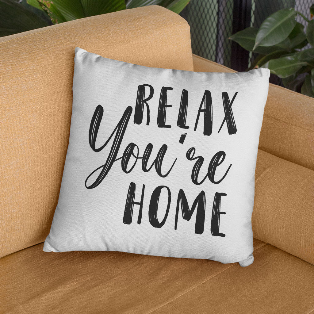 Relax Square Pillow Cases - Best Design Pillow Covers - Printed Pillowcases