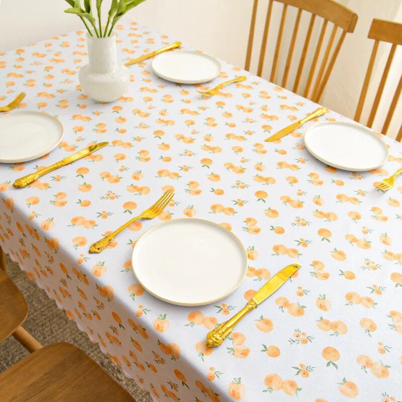 Waterproof & Grease-Proof PVC Tablecloth