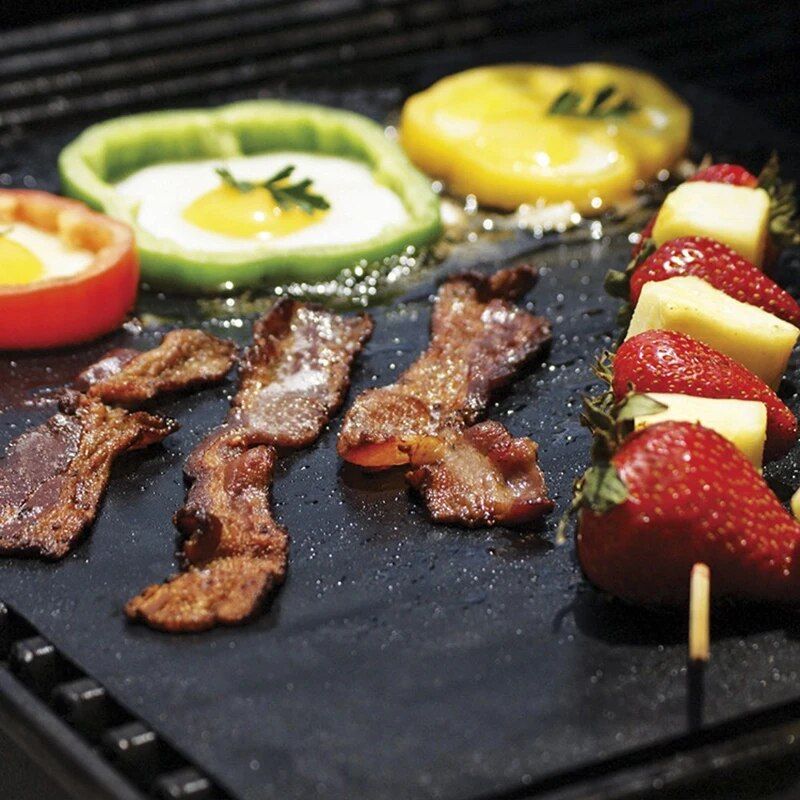 Non-Stick, Heat-Resistant BBQ Grill Mat