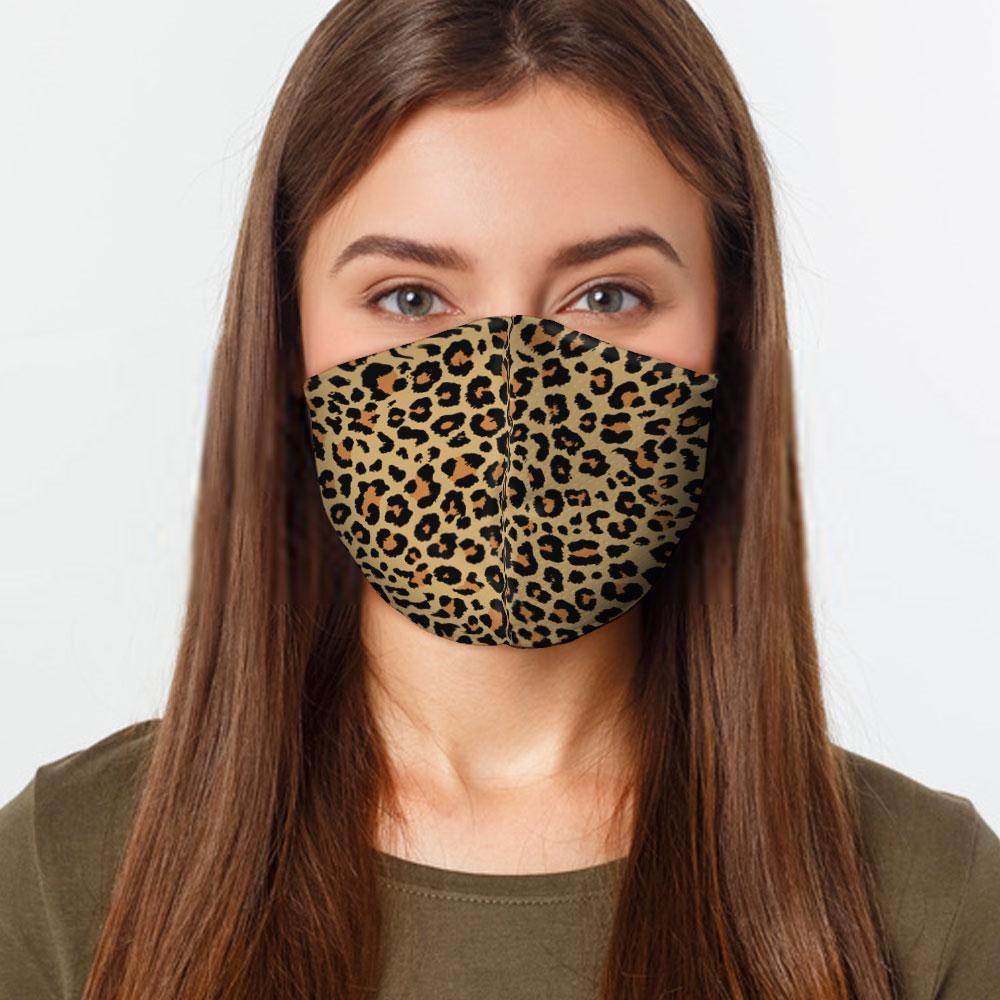 Cheetah Face Cover