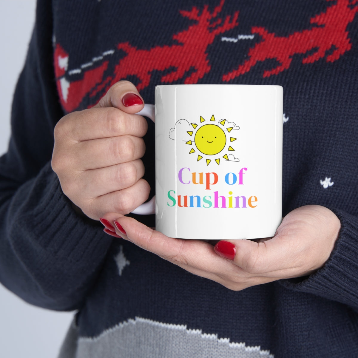 Cup of Sunshine Positive Quote Mug