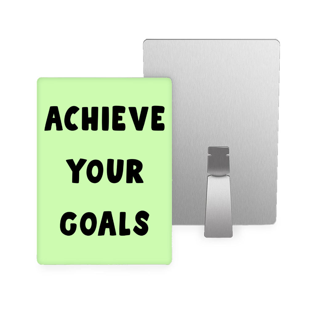 Achieve Your Goals Metal Photo Prints - Trendy Design Decor Pictures - Best Print Decor Pictures