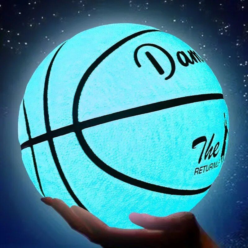 Reflective Glow-in-the-Dark Basketball