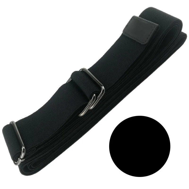 2M Adjustable Meditation and Yoga Training Strap - Elastic Cross-Legged Sitting Support Belt