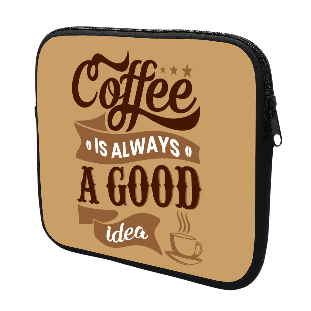 Coffee MacBook Air 14" Two-Sided Sleeve - Creative Laptop Sleeve - Themed MacBook Sleeve