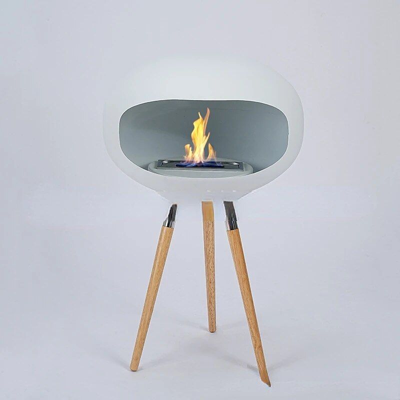 Elegant High-Foot Alcohol Fireplace