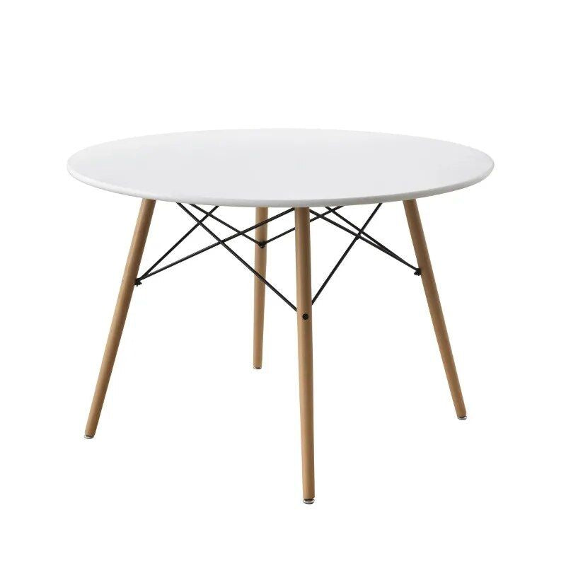 42" Modern Round Dining Table & Chair Set