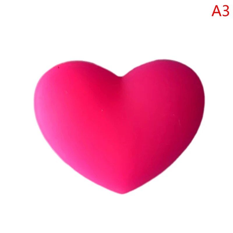 Heart-Shaped Silicone Tennis Racket Vibration Dampener - Shock Absorber for Enhanced Play