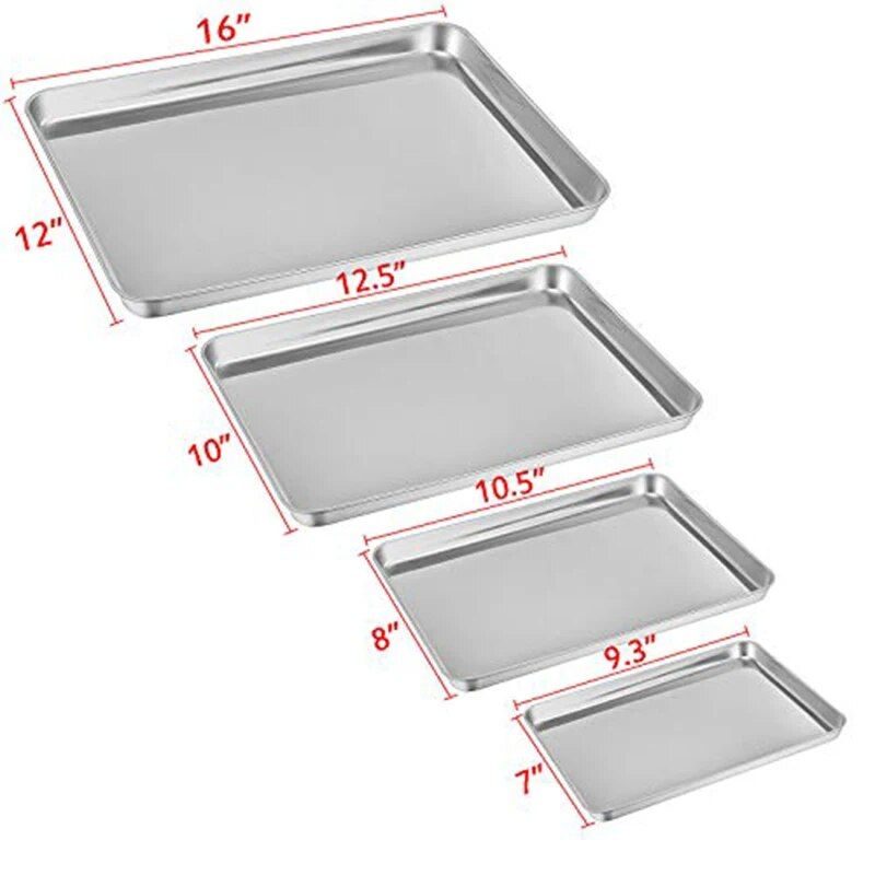 304 Stainless Steel Baking Tray with Cooling Rack