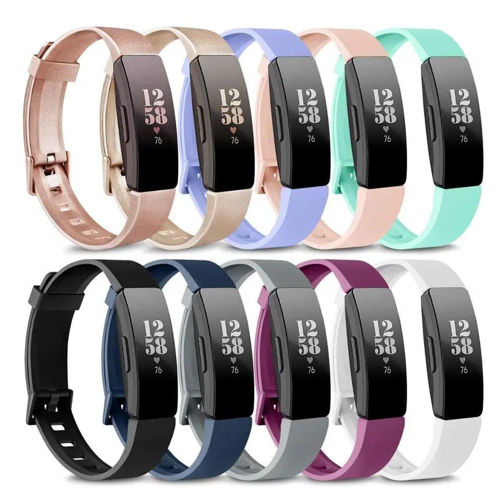 Silicone Replacement Wrist Strap for Fitbit Inspire Series