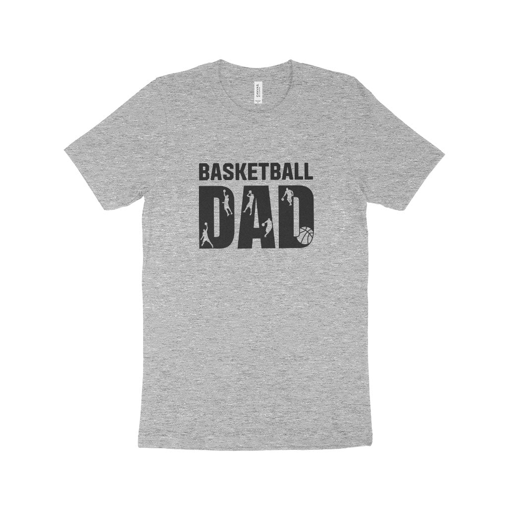 Basketball Dad Men’s Jersey T-Shirt Made in USA