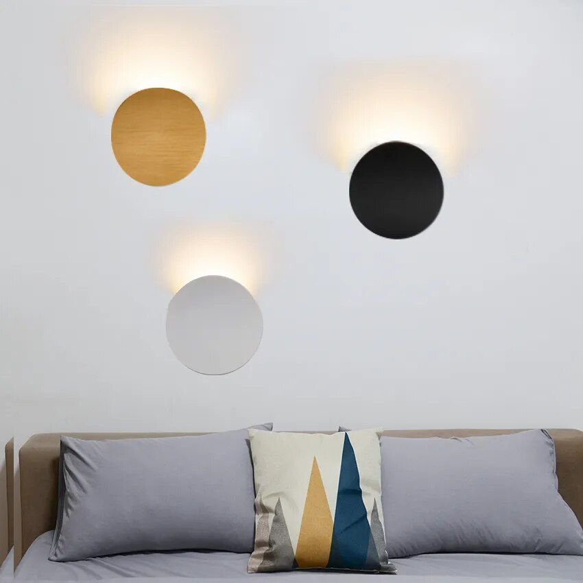 Modern LED Wall Sconce - Up/Down Indoor Light Fixture for Home Decor