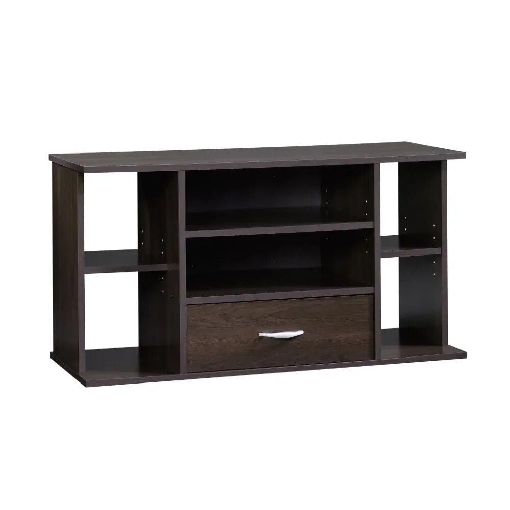 Modern Cherry Finish TV Stand