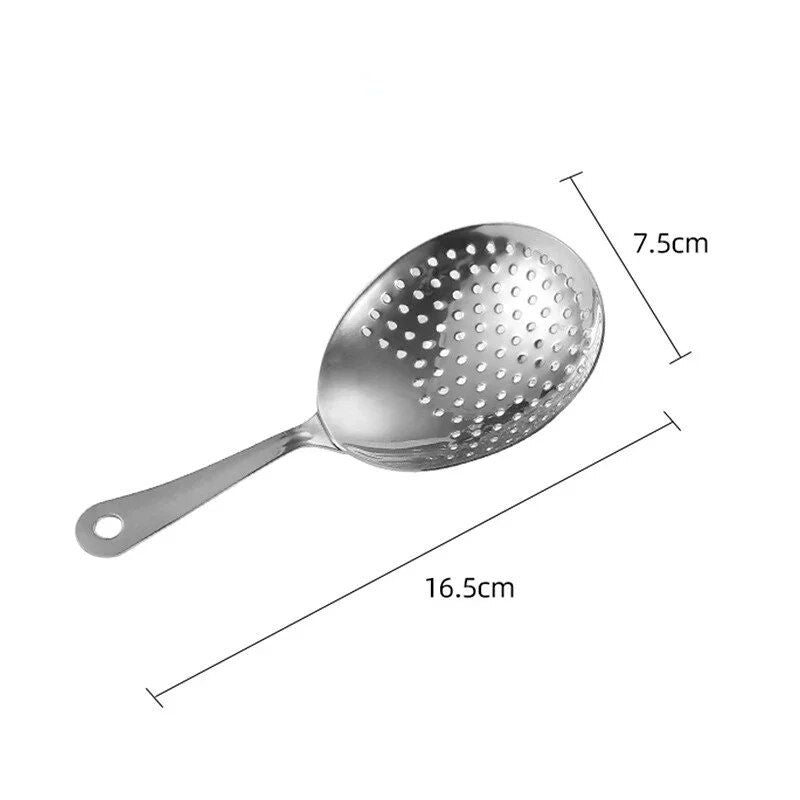 Premium 304 Stainless Steel Julep Cocktail Strainer