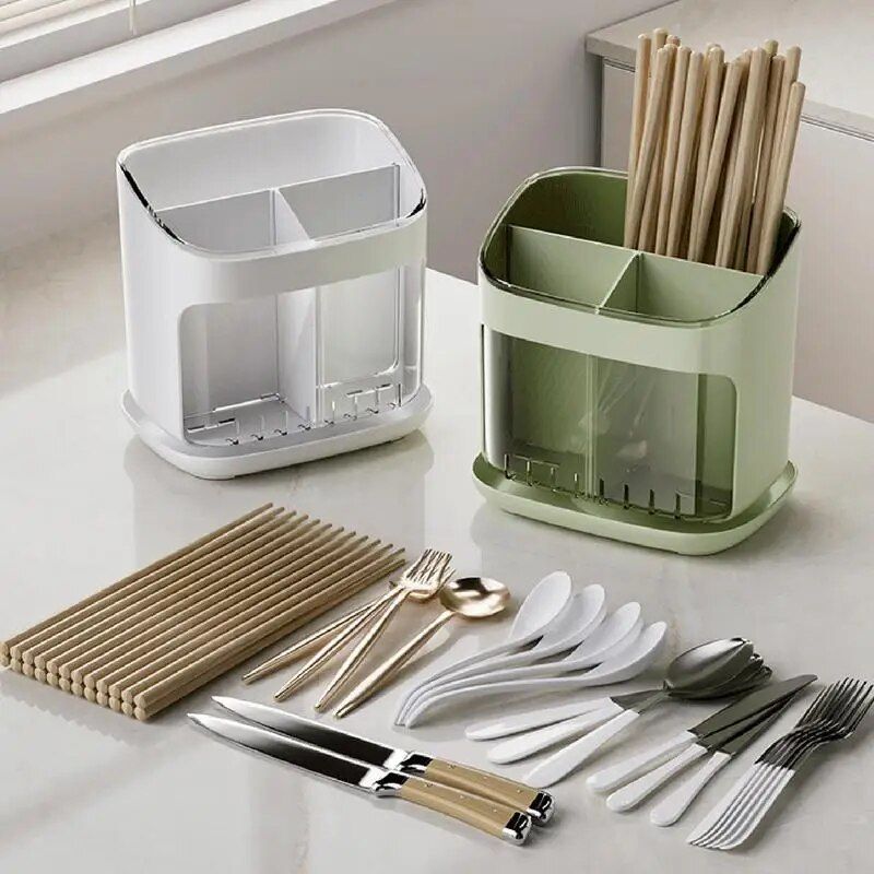 Multi-Functional Kitchen Utensil Organizer – Spacious, Stylish & Easy-to-Clean