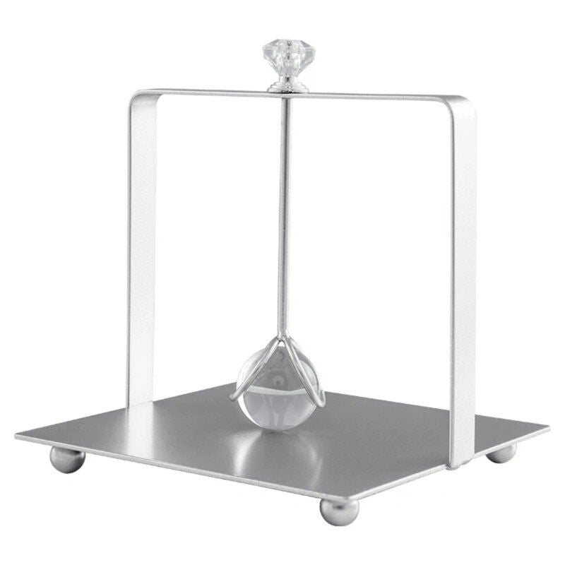 Elegant Iron Crystal Ball Tissue Box - Modern Decorative Tissue Storage for Home & Office