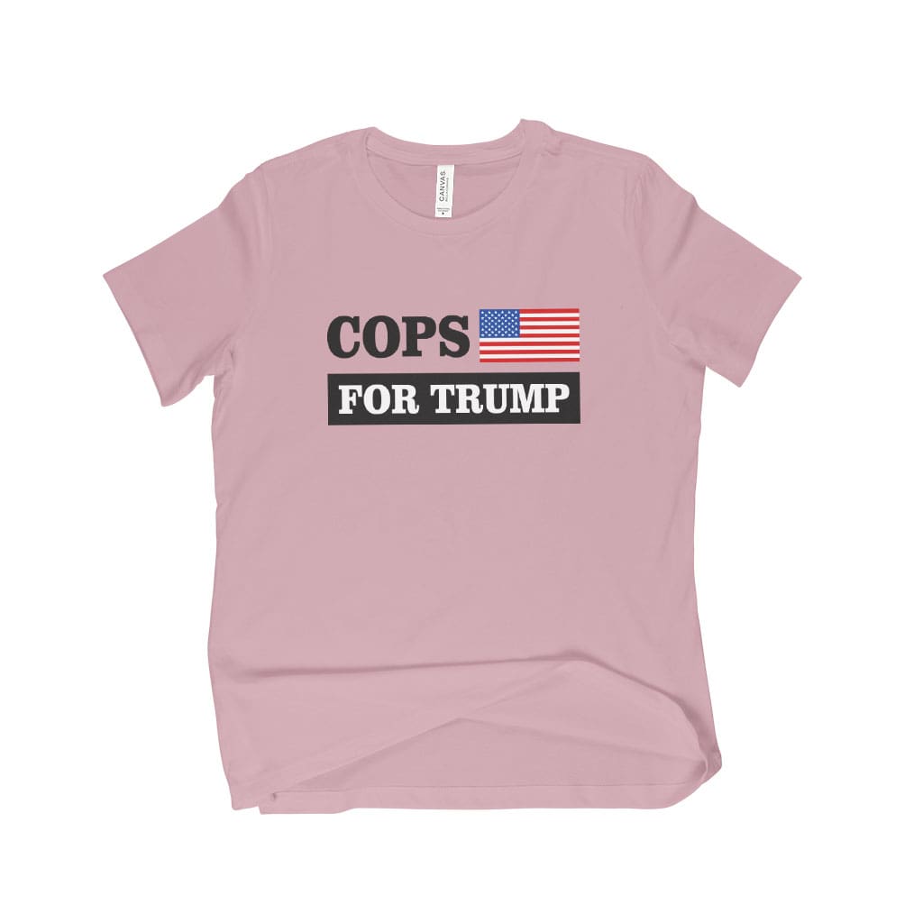 Women's Cops for Trump T-Shirt - Trump Clothing