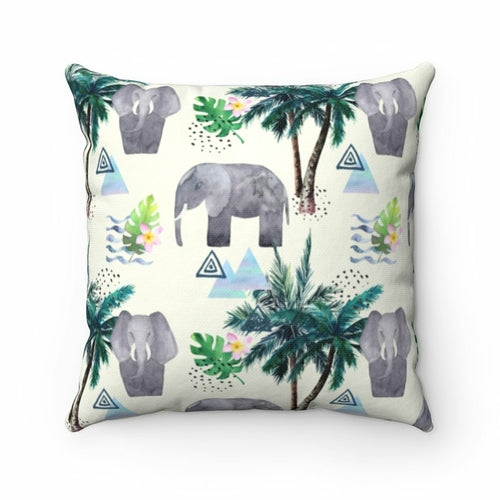 Lucky Elephant Two Color Sided Cushion Home Decoration Accents - 4