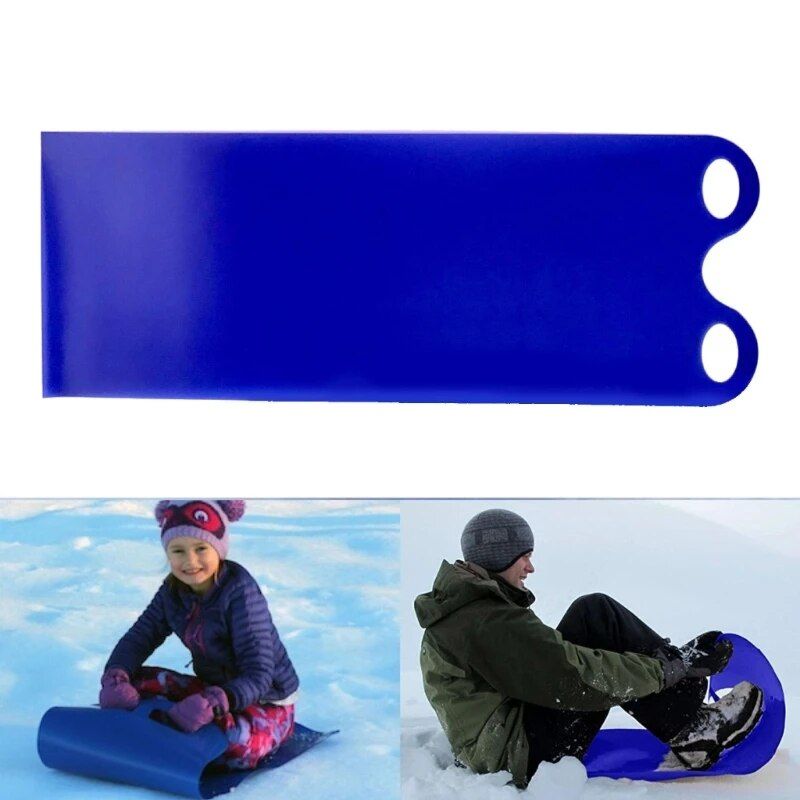 Ultra-Lightweight Snow Slider Mat - Flexible Flying Carpet Sled for All Ages