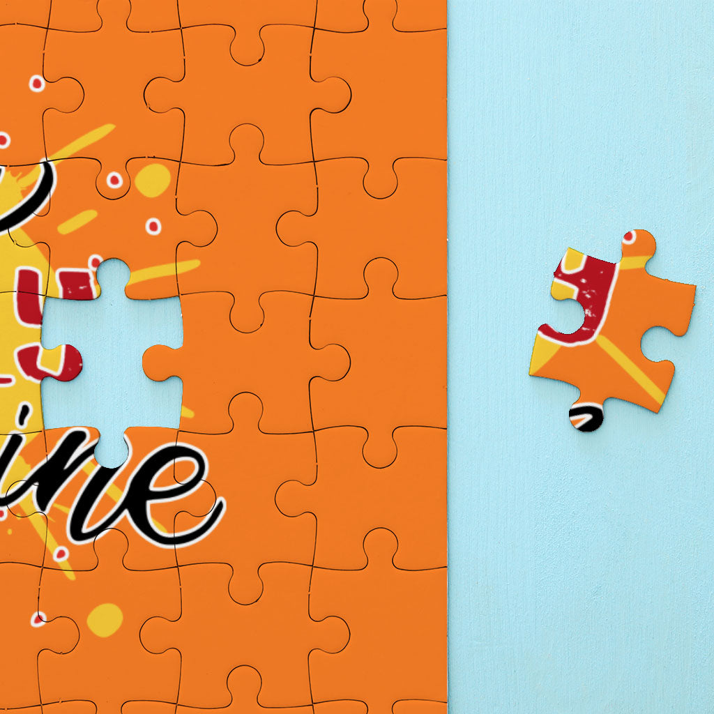 My Only Sunshine Puzzles - Printed Jigsaw Puzzle - Cute Design Puzzles