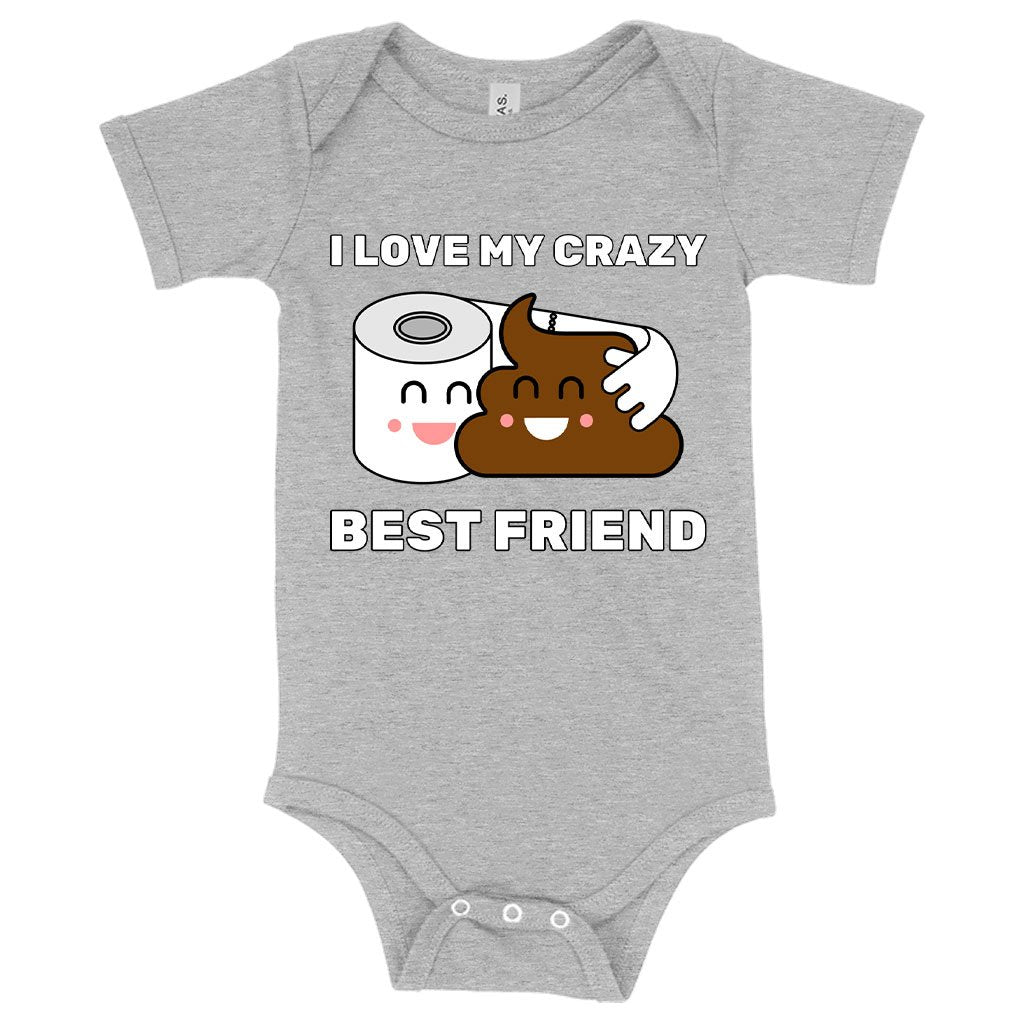 Baby I Love My Best Friend Onesie - Bestie Onesie