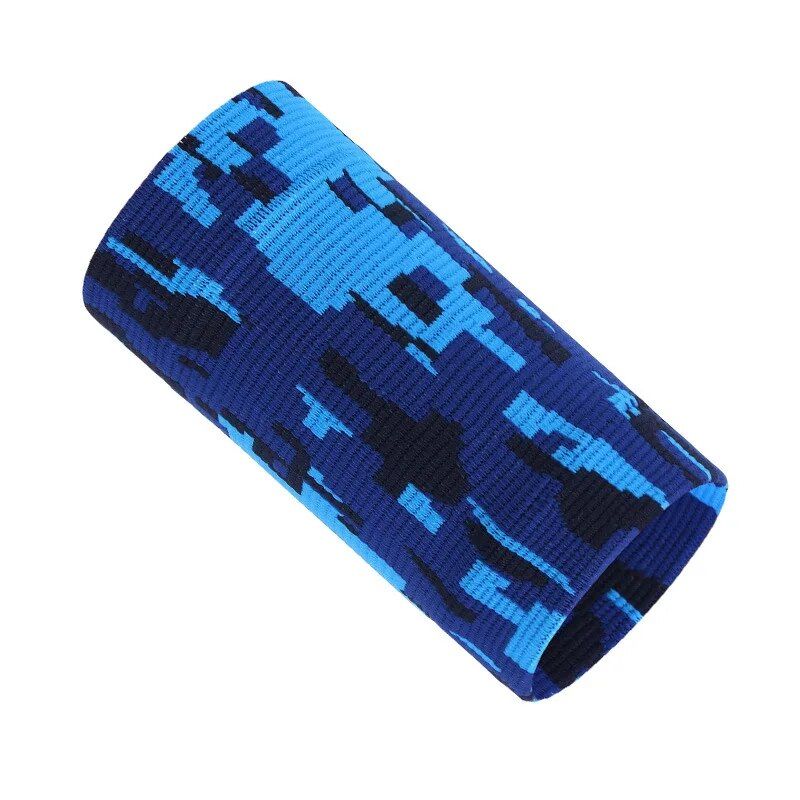 High-Performance Unisex Sports Wristband - Stretch Fit, Nylon & Spandex, for Fitness & Athletics