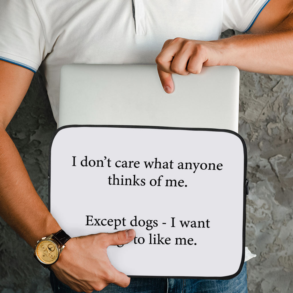 Dog Lover MacBook Pro 14" Two-Sided Sleeve - Printed Laptop Sleeve - Funny MacBook Sleeve