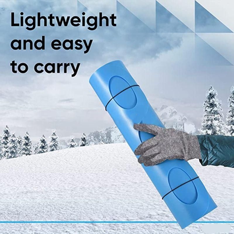 Ultra-Lightweight Snow Slider Mat - Flexible Flying Carpet Sled for All Ages